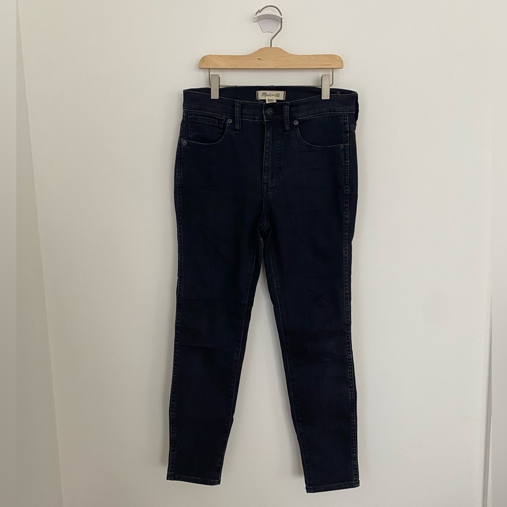 Madewell 10” high rise skinny jeans